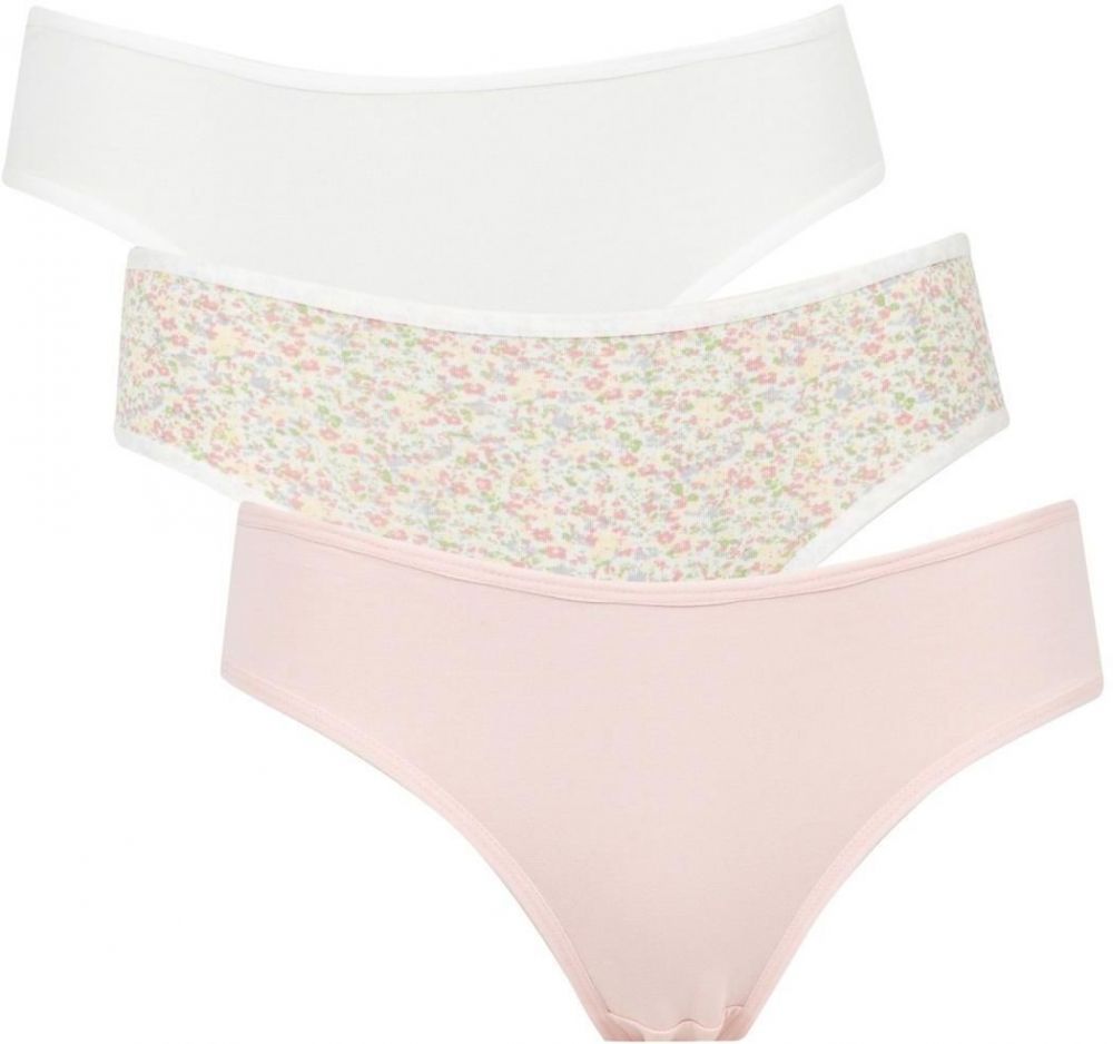 DEFACTO Fall In Love 3 Pack Slip Panties