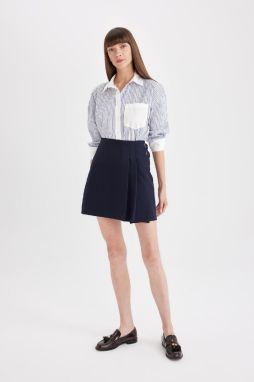DEFACTO Pleated Normal Waist Mini Skirt
