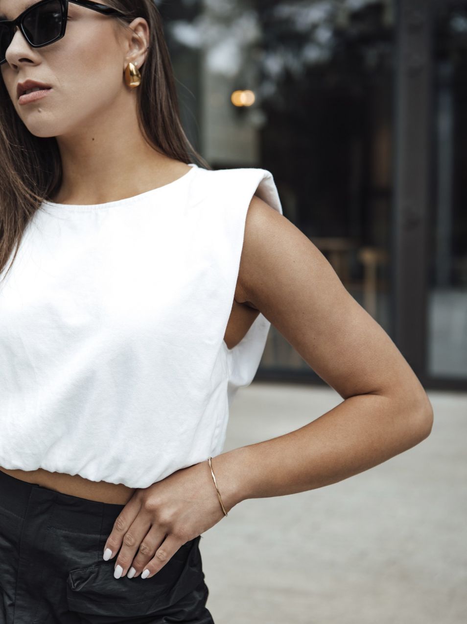 Women's blouse KORSA white Dstreet