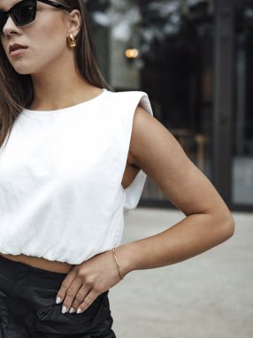 Women's blouse KORSA white Dstreet