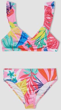 DEFACTO Girl's Patterned Bikini Set