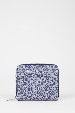 DEFACTO Women's Leopard Pattern Faux Leather Wallet