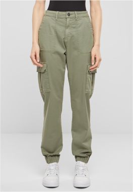 Women's Cotton Twill Utility trousers light green