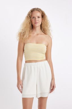 DEFACTO Cool Fitted Ribbed Camisole Athlete