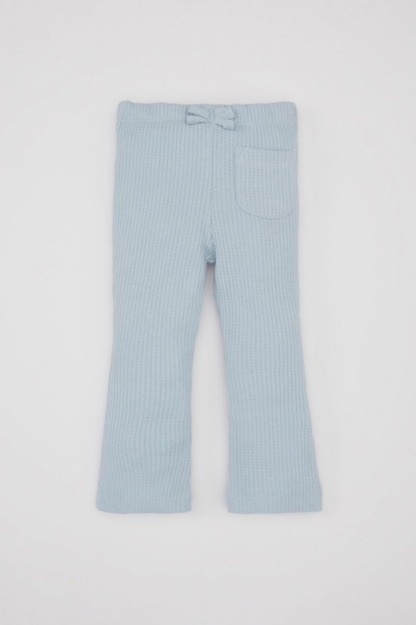 DEFACTO Baby Girl Flare Waffle Tights