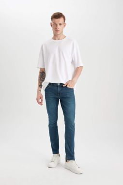 DEFACTO Pedro Slim Fit Slim Fit Normal Waist Narrow Leg Jean Trousers