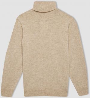 DEFACTO Boy's Turtleneck Knitwear Sweater