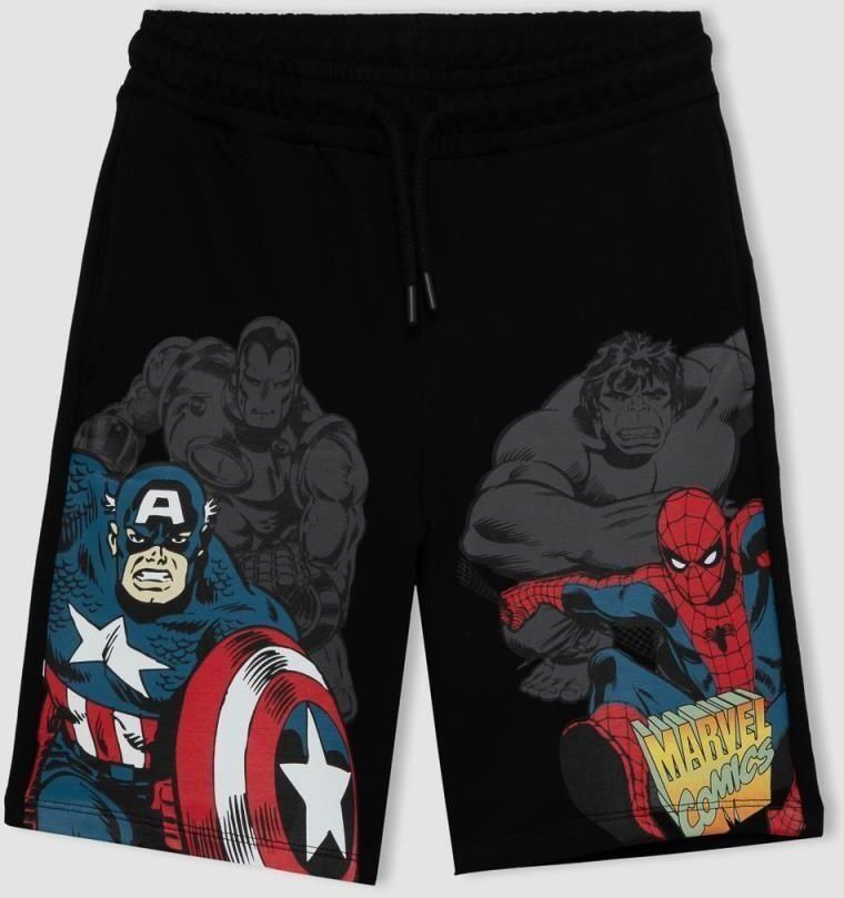 DEFACTO Boys' Marvel Comics Shorts