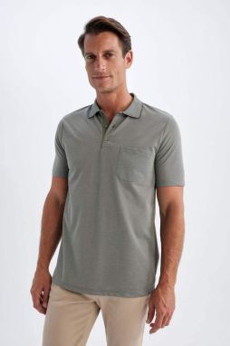 DEFACTO Regular Fit Basic Short Sleeve Polo T-Shirt