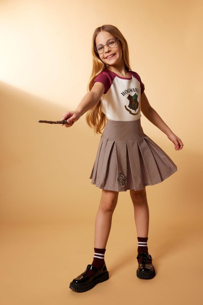 DEFACTO Girl's Pleated Skirt