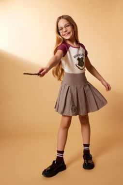 DEFACTO Girl's Pleated Skirt