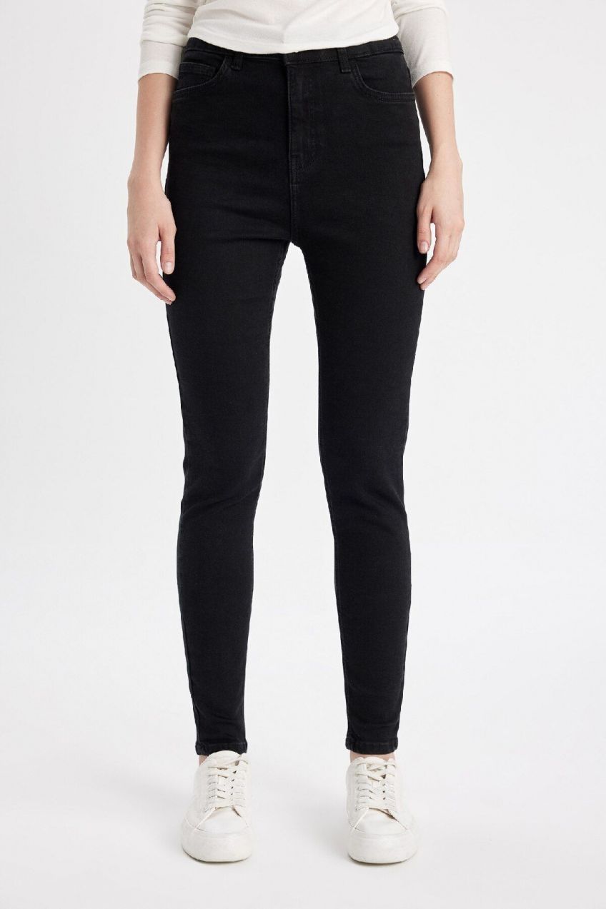 DEFACTO Rebeca Skinny Fit Normal Waist Ankle Length Jean Trousers