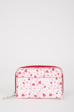 DEFACTO Women's Heart Pattern Wallet