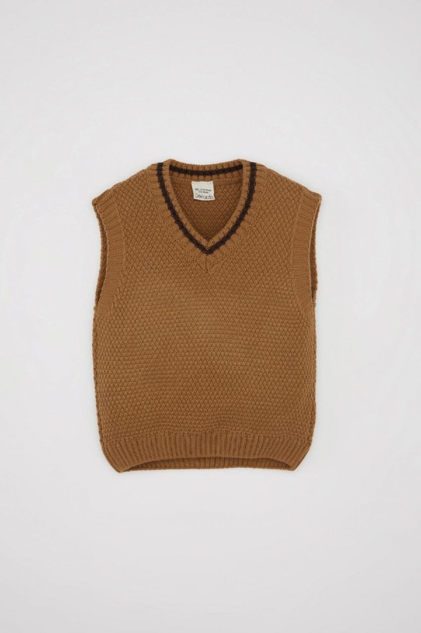DEFACTO Baby Boy V Neck Sweater