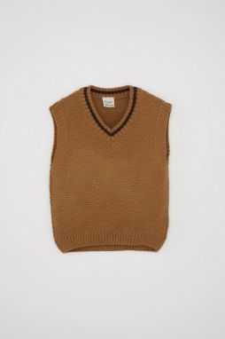 DEFACTO Baby Boy V Neck Sweater