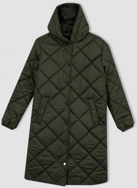 DEFACTO Water And Windproof Hooded Coat