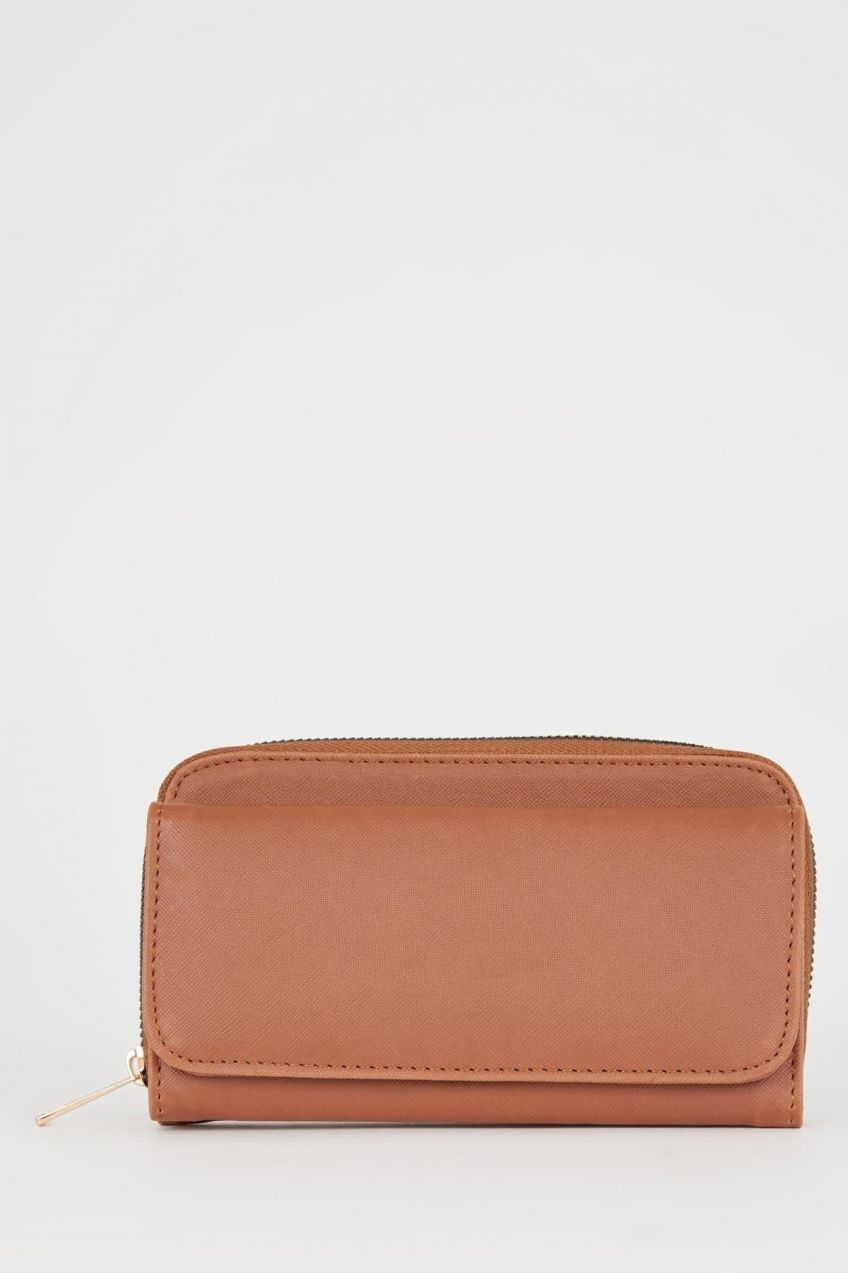 DEFACTO Women's Faux Leather Wallet
