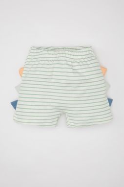 DEFACTO Baby Boy Striped Ribbed Shorts