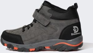 DEFACTO Boy's Discovery Channel Velcro High Sole Faux Leather Boot