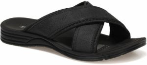 KINETIX  Linnes 1Fx Black Man Outdoor Slippers