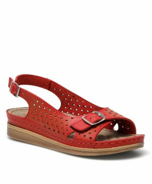 Polaris 162632.Z2FX RED Woman Sandals