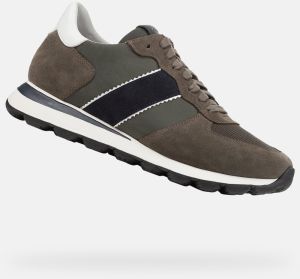 GEOX Khaki men's sneakers Spherica vseries - Men's