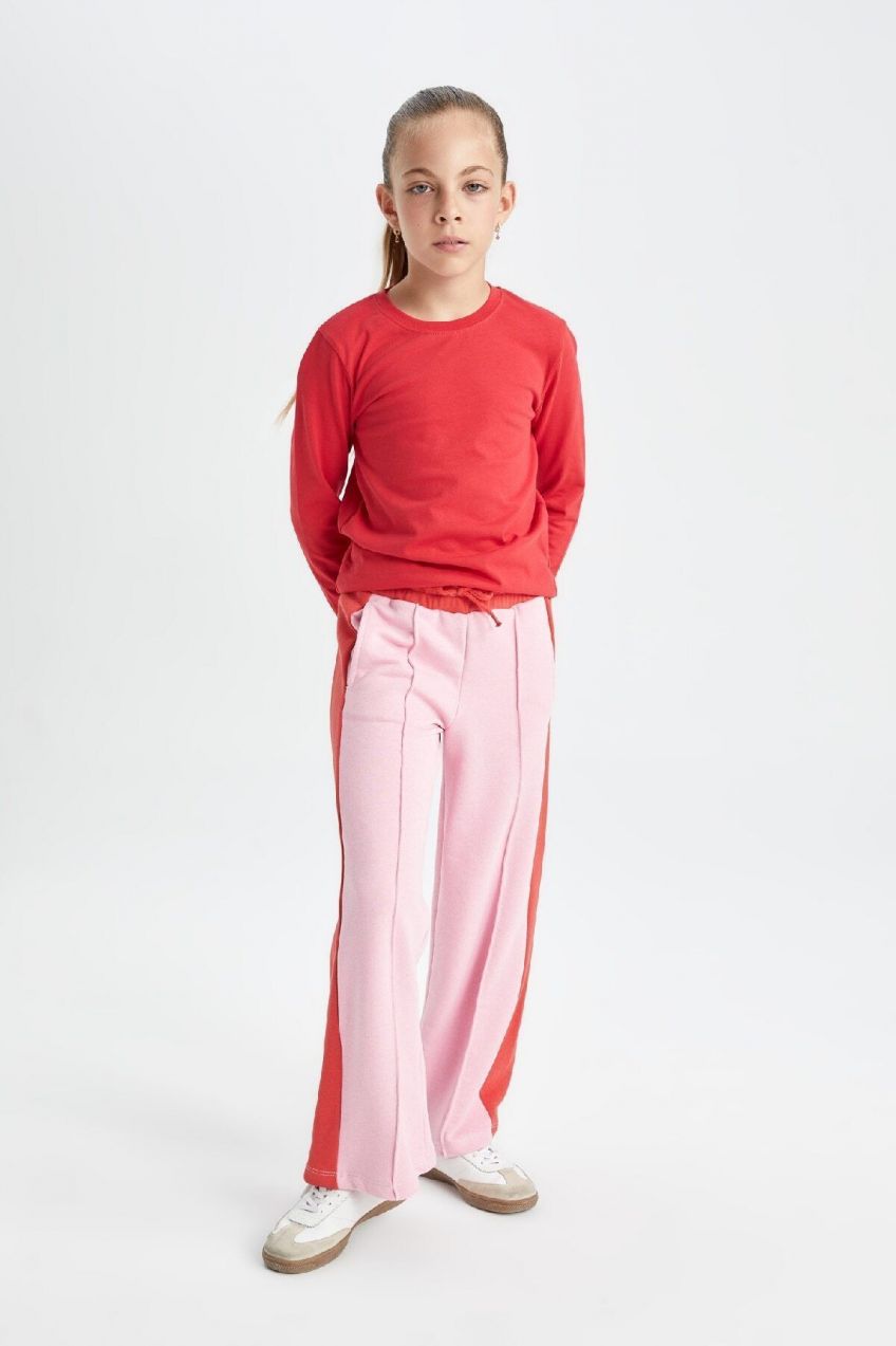 DEFACTO Girl's Wide Leg Trousers