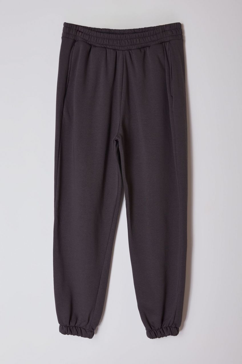 Trendyol Curve Anthracite High Waist Elastic Leg Knitted Jogger Sweatpants