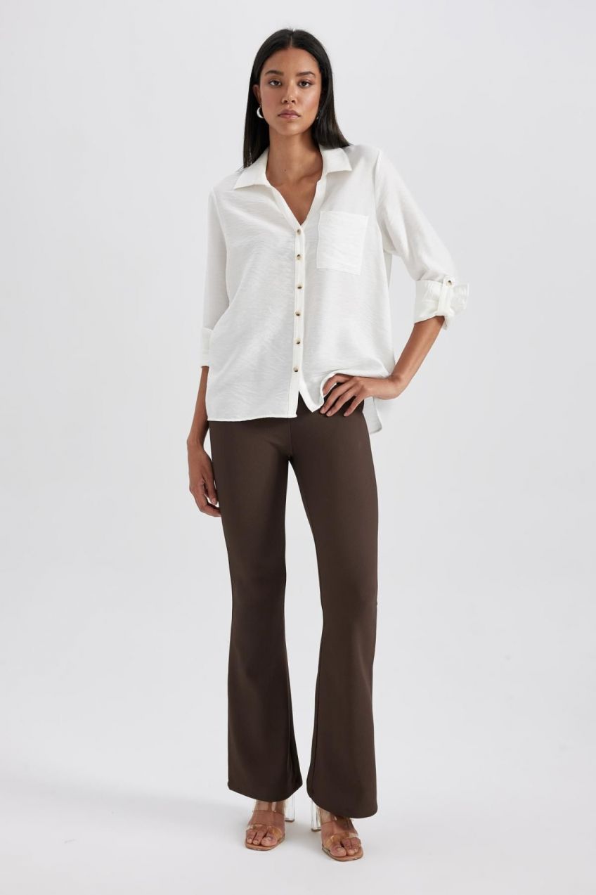 DEFACTO High Waist Flared Leggings