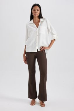 DEFACTO High Waist Flared Leggings