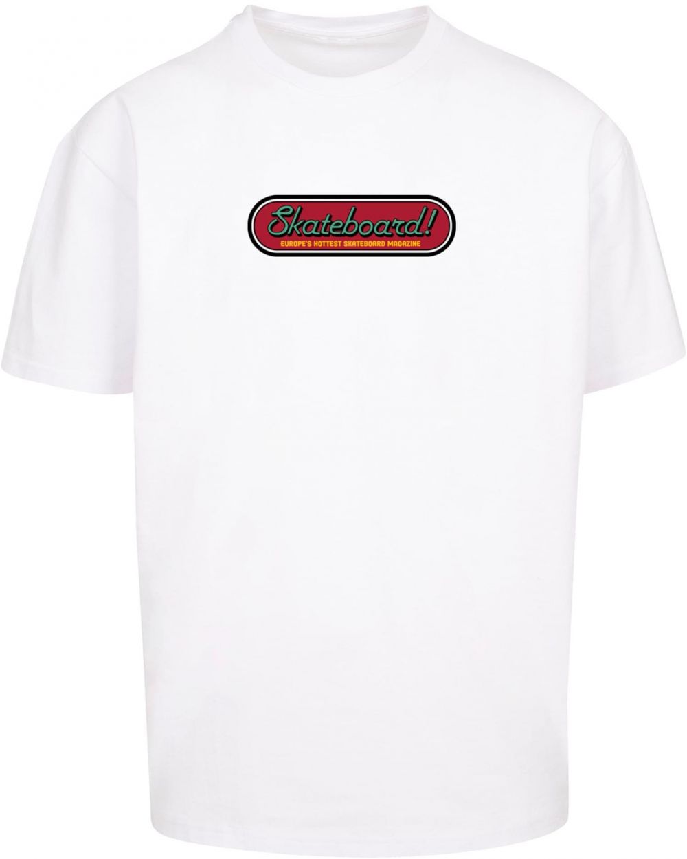 Men's T-shirt The Skateboard Magazine Cover No 11 Oversize white