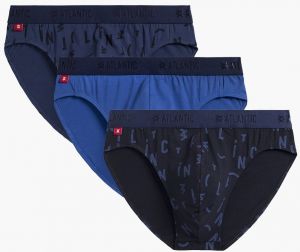 Men's sports briefs ATLANTIC 3Pack - blue