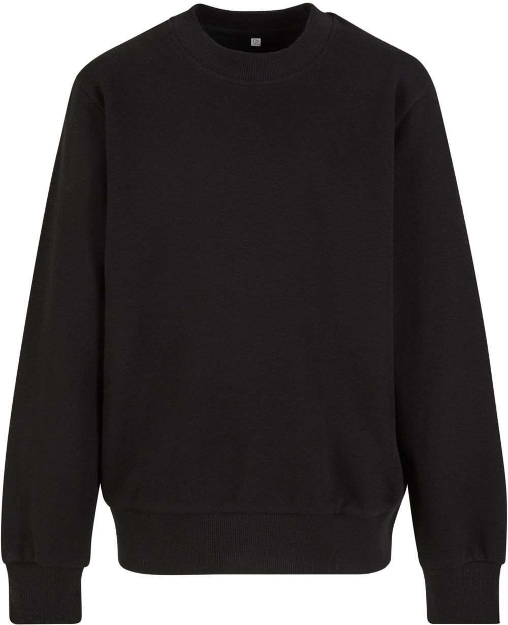 Boys' sweatshirt Light Terry Crew black