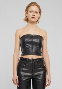 Women's bandeau top black
