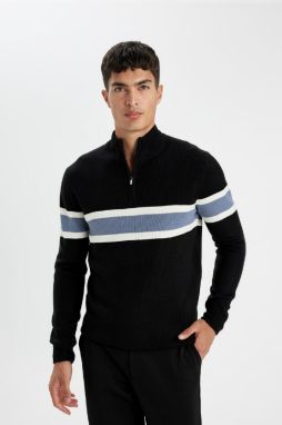 DEFACTO Standard Fit Turtleneck Sweater