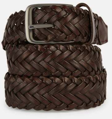 GEOX Dark brown men's belt Belt - Men's