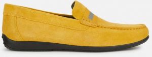 GEOX Yellow men's moccasins Ascanio - Men's