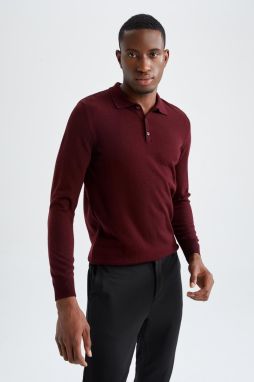 DEFACTO Slim Fit Polo Neck Sweater