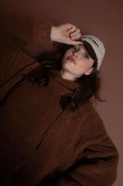DEFACTO Women's Basic Cotton Cap Hat