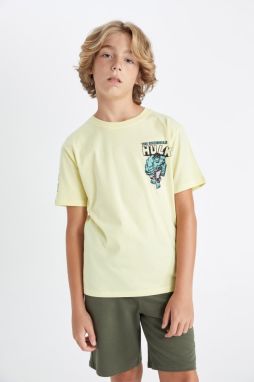 DEFACTO Boy's Marvel Comics Crew Neck Short Sleeve T-Shirt
