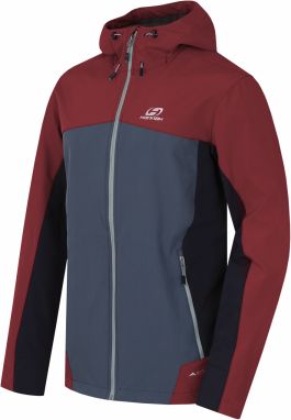 Men's softshell jacket Hannah CARSTEN sun-dried tomato/dark slate