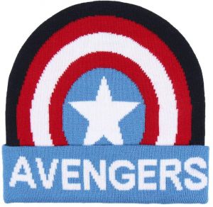 HAT WITH APPLICATIONS AVENGERS CAPITAN AMERICA