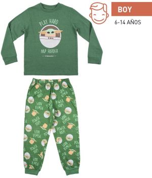 LONG PYJAMES SINGLE JERSEY THE MANDALORIAN