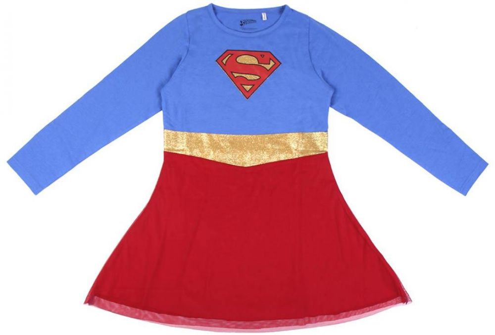 DRESS SINGLE JERSEY TUTU SUPERMAN