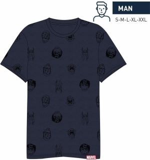 SHORT SHIRT SINGLE JERSEY POINT MARVEL