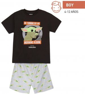 SHORT PYJAMAS SINGLE JERSEY POINT THE MANDALORIAN