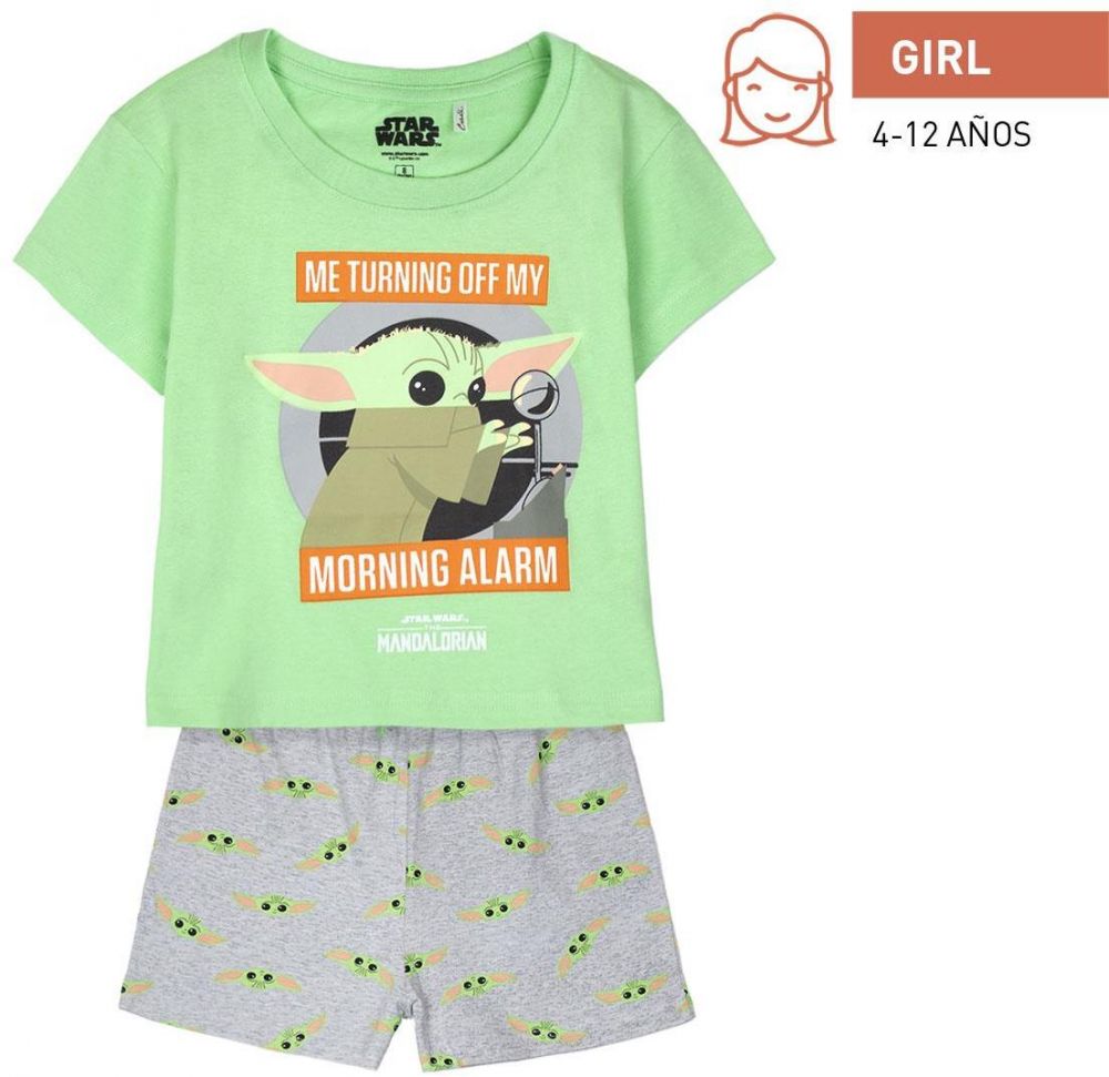 SHORT PYJAMAS SINGLE JERSEY POINT THE MANDALORIAN