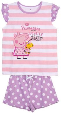 SHORT PYJAMAS SINGLE JERSEY SUSPENDERS PEPPA PIG