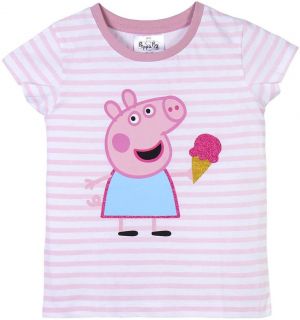 SHORT SHIRT SINGLE JERSEY POINT PEPPA PIG