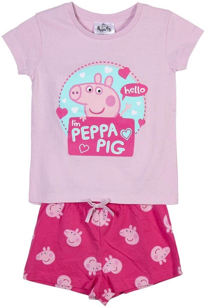 SHORT PYJAMAS SINGLE JERSEY POINT PEPPA PIG